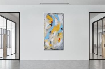 abstrakte Malerei kunst für ihr unternehmen -peggy liebenow